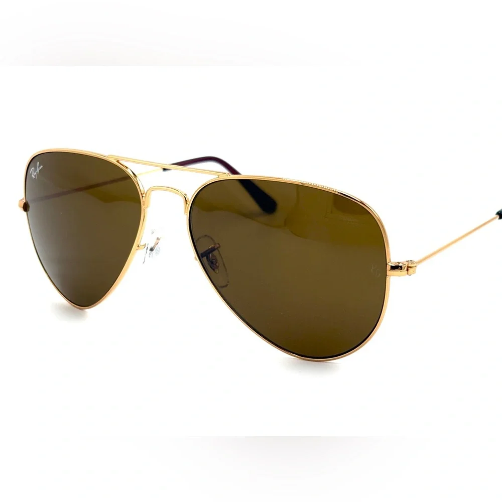 🕶️ Ray-Ban RB3025 001/57 Aviator Sunglasses – Arista Gold / Brown Polarized 58mm